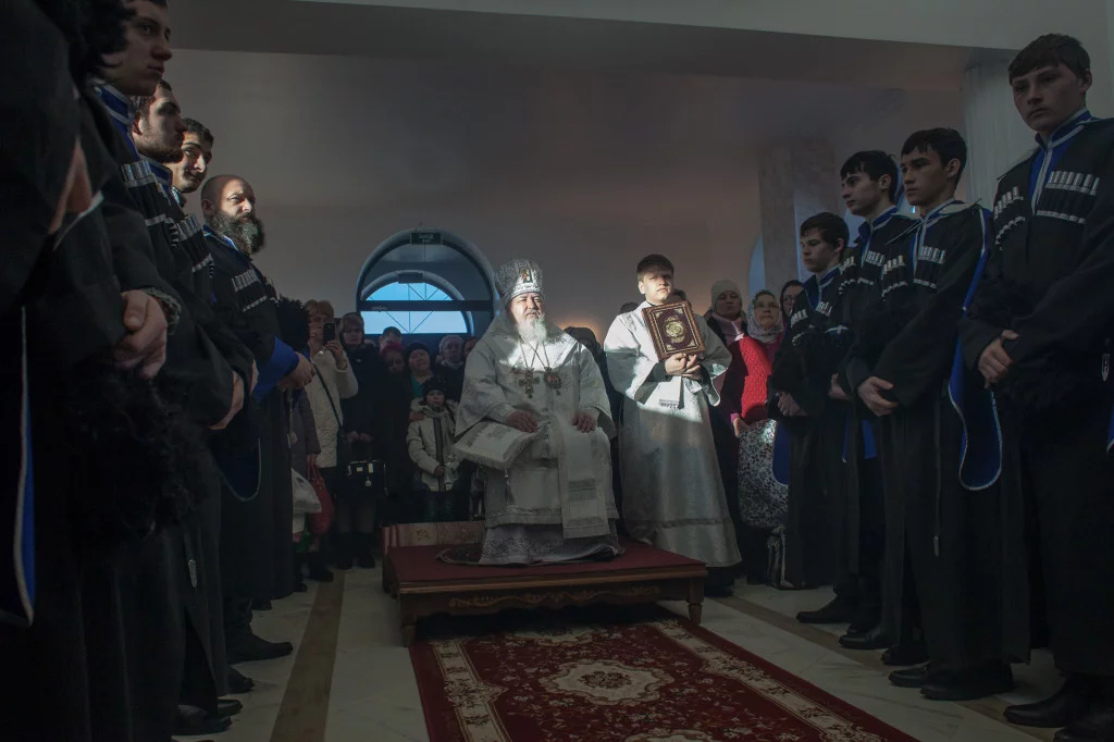 митрополит Ставропольский и Невинномысский Кирилл провел богослужение в "Гармонии"