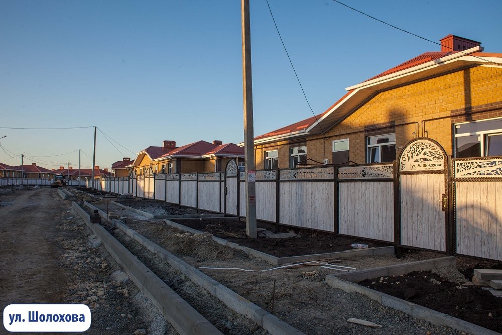 Ход строительства домов в ЖР Гармония за Октябрь 2018 г.Михайловск