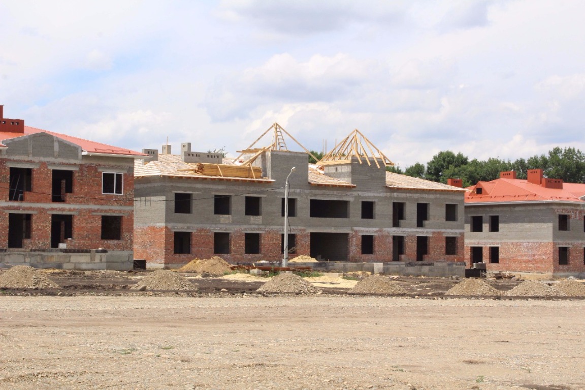 Ход строительства детского сада "Гармошка" в ЖР Гармония за Июль 2017