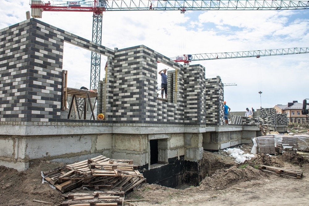 Ход строительства квартир в ЖР Гармония за Июнь 2019 г.Михайловск