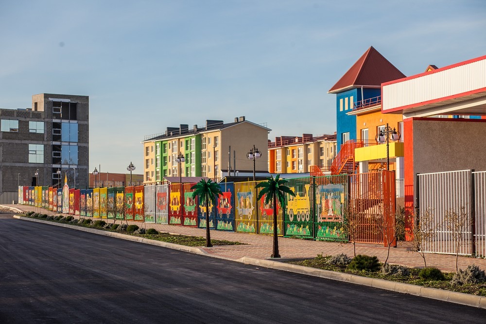 Ход строительства детского сада "Гармошка" в ЖР Гармония за Октябрь 2019
