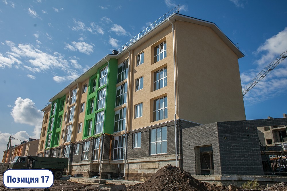 Ход строительства квартир в ЖР Гармония за Сентябрь 2019 г.Михайловск