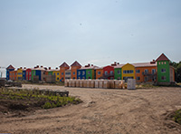 Ход строительства Детский садик "Гармошка". Июль 2018