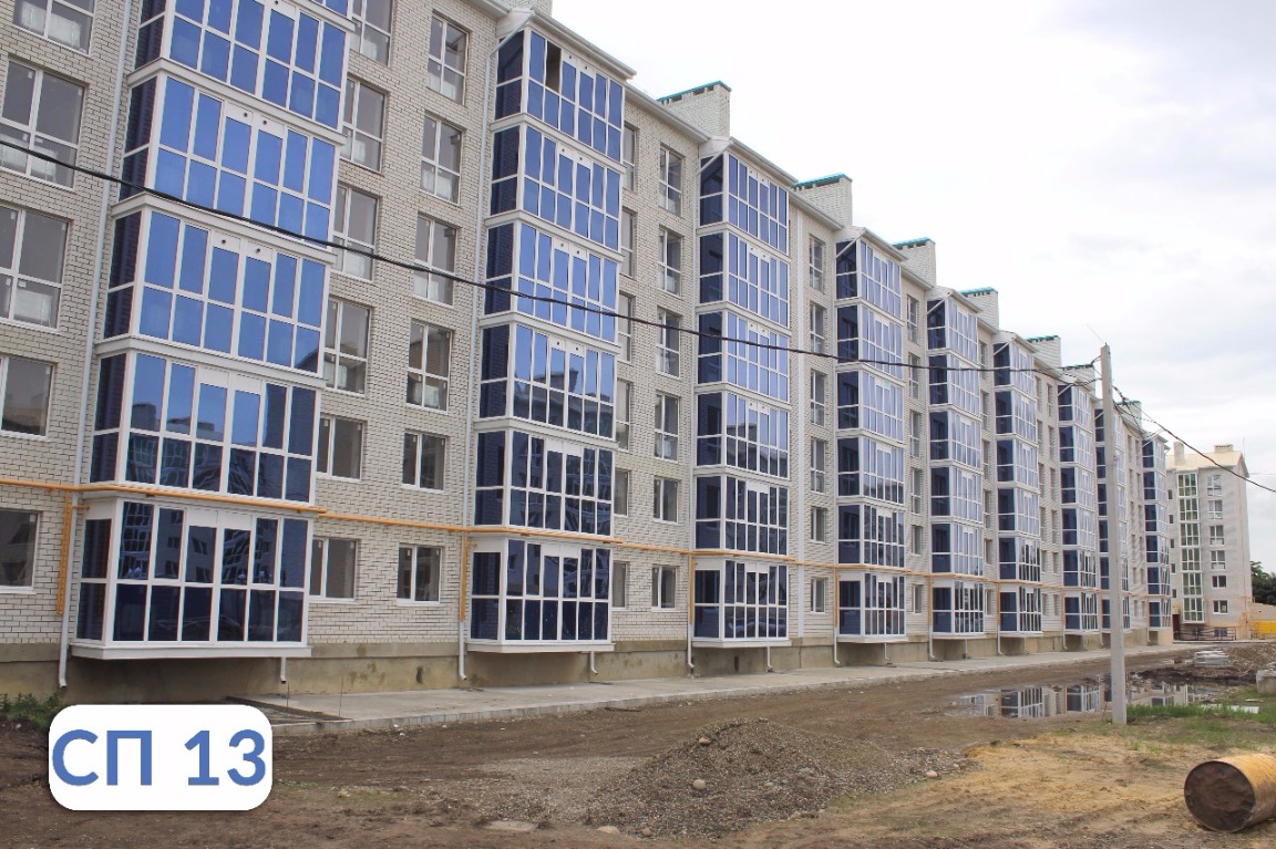 Ход строительства квартир в ЖР Гармония за Июнь 2017 г.Михайловск