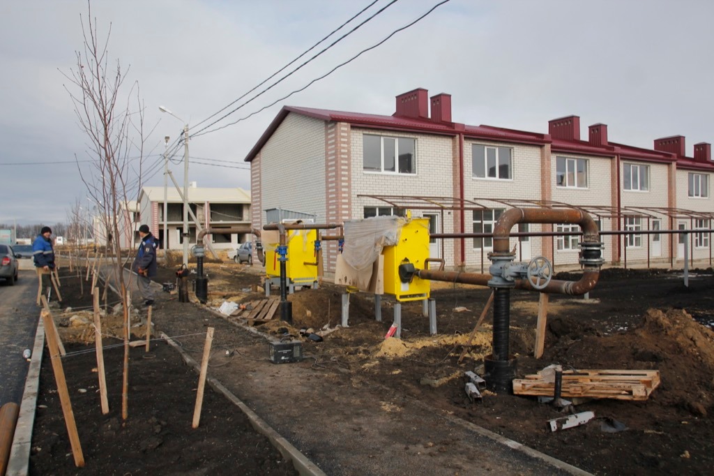 Ход строительства таунхаусов в ЖР Гармония за Ноябрь 2014