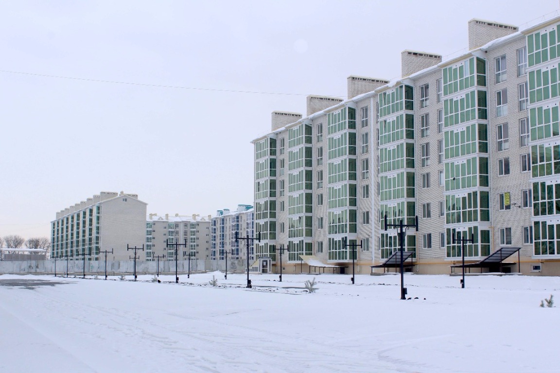 Ход строительства квартир в ЖР Гармония за Осень-Зима 2016 г.Михайловск
