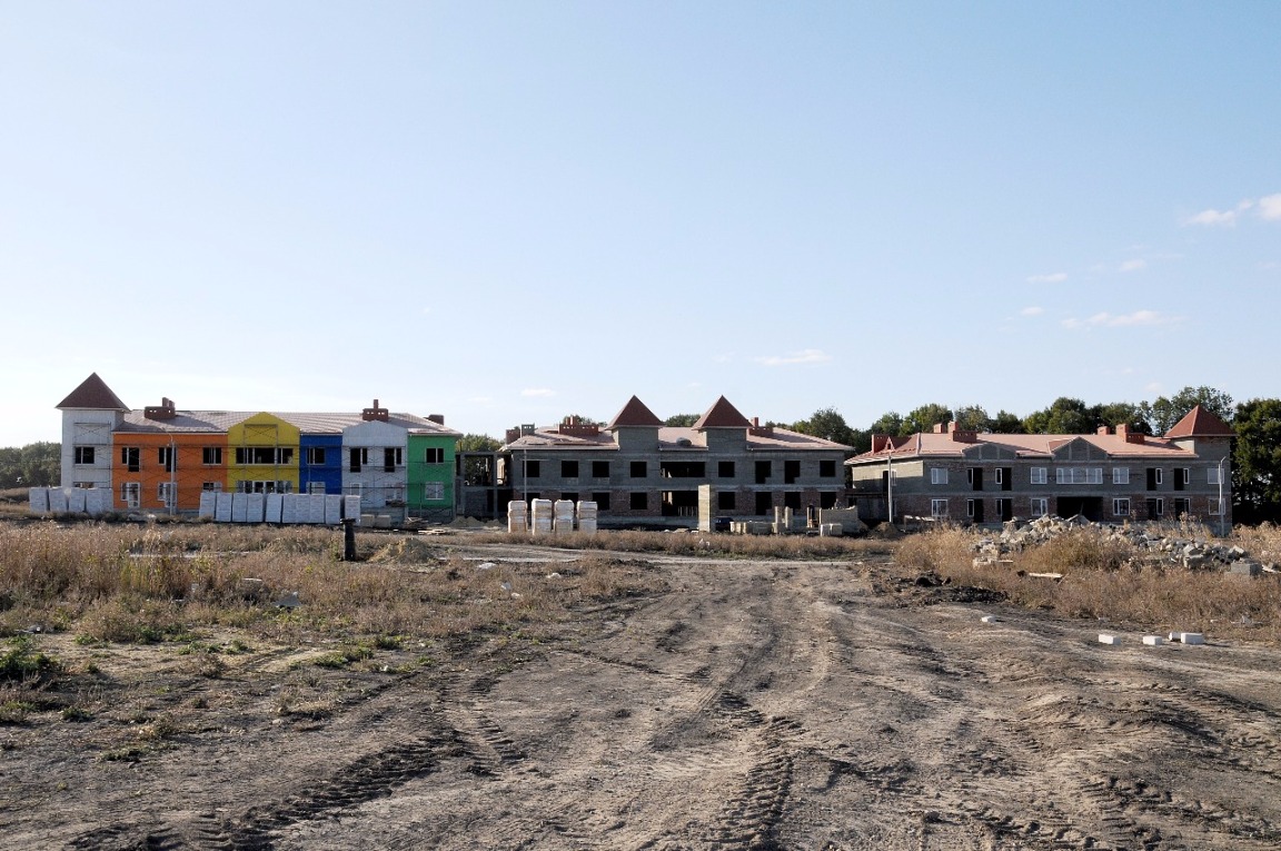 Ход строительства детского сада "Гармошка" в ЖР Гармония за Сентябрь 2017
