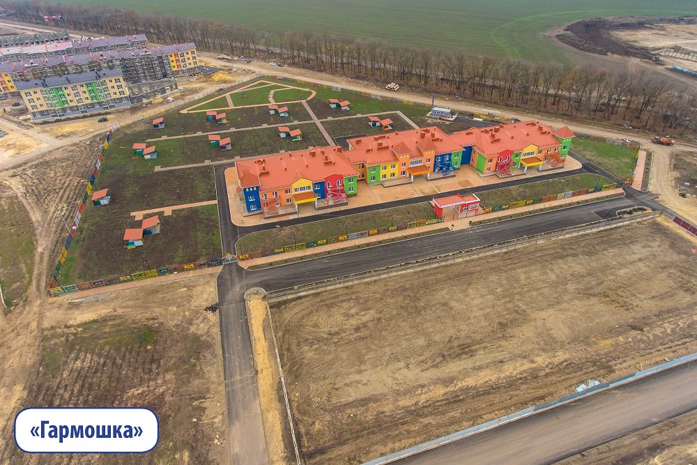 Ход строительства детского сада "Гармошка" в ЖР Гармония за Ноябрь 2019