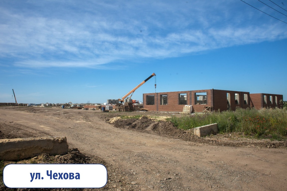 Ход строительства домов в ЖР Гармония за Июнь 2018 г.Михайловск