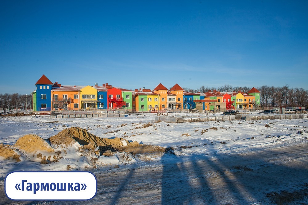 Ход строительства детского сада "Гармошка" в ЖР Гармония за Январь 2019
