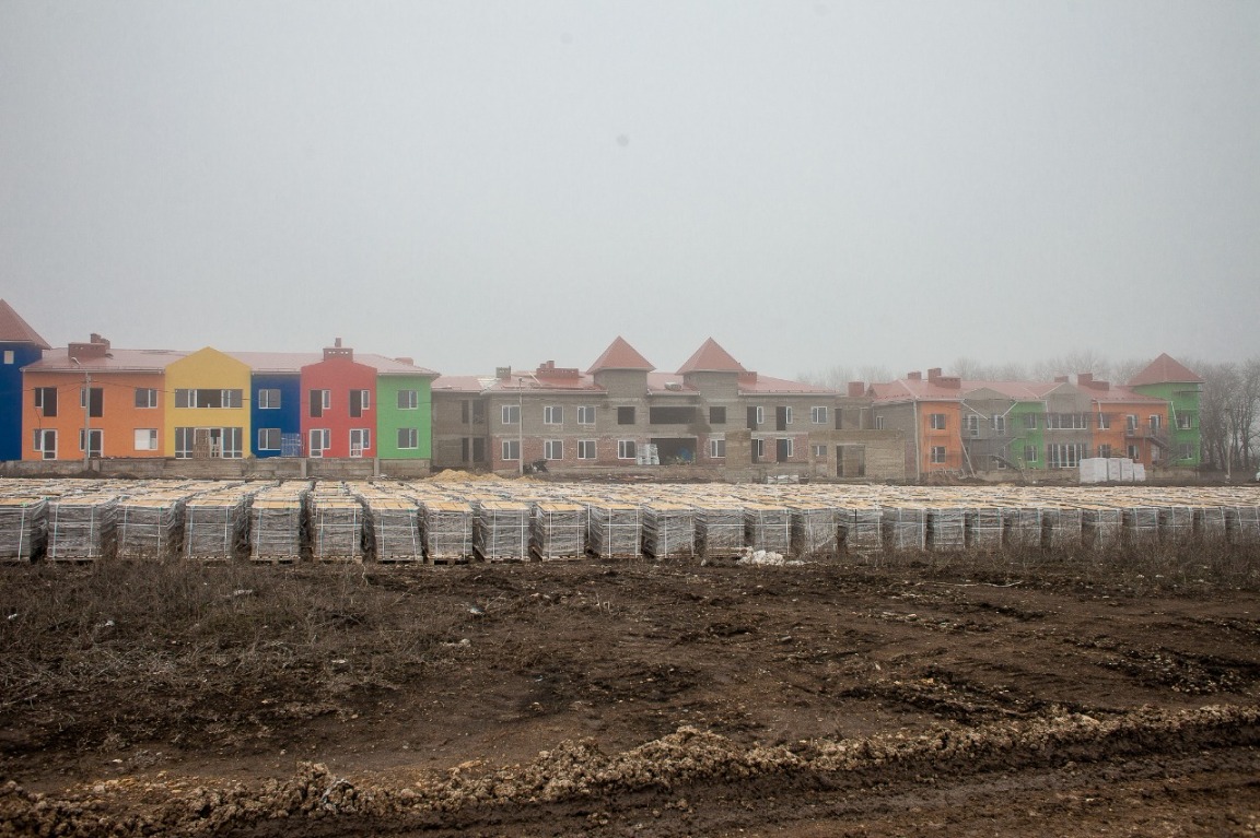 Ход строительства детского сада "Гармошка" в ЖР Гармония за Февраль 2018