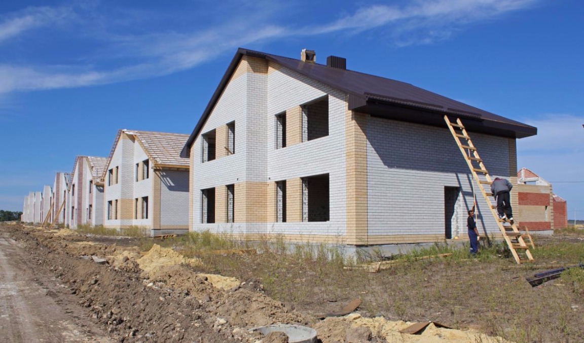 Ход строительства домов в ЖР Гармония за Осень 2015 г.Михайловск