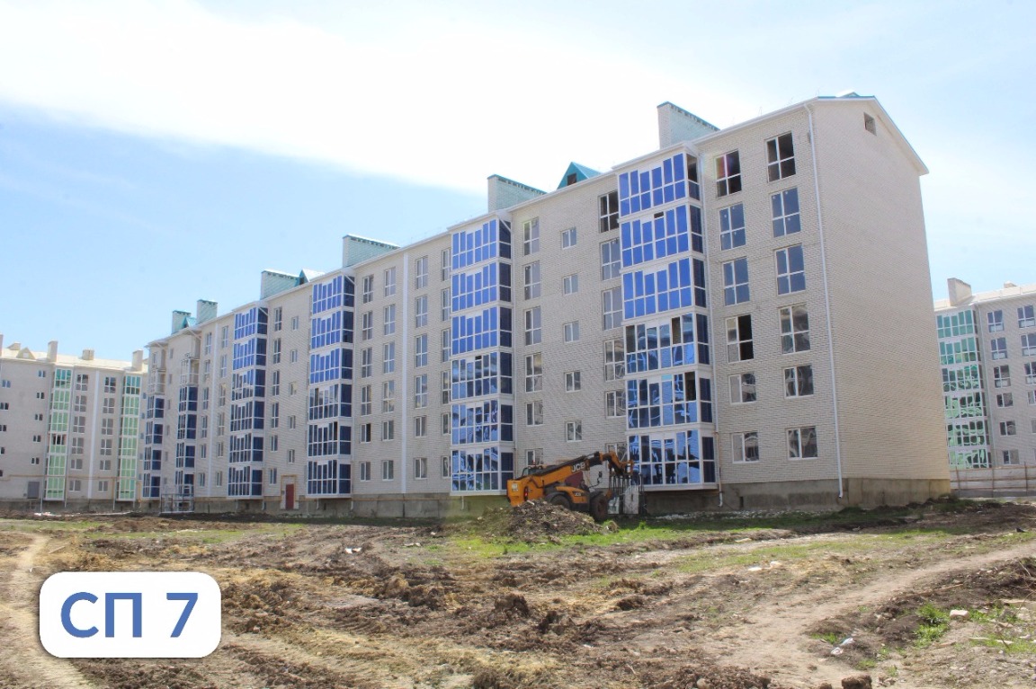 Ход строительства квартир в ЖР Гармония за Апрель 2017 г.Михайловск