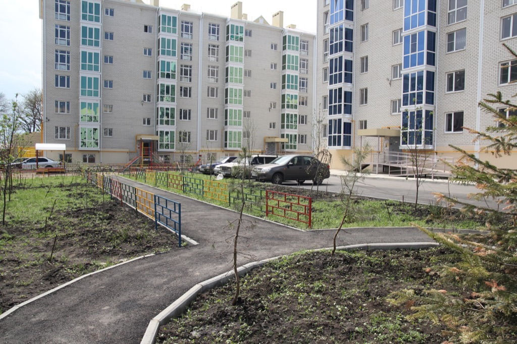 Ход строительства квартир в ЖР Гармония за Апрель 2015 г.Михайловск