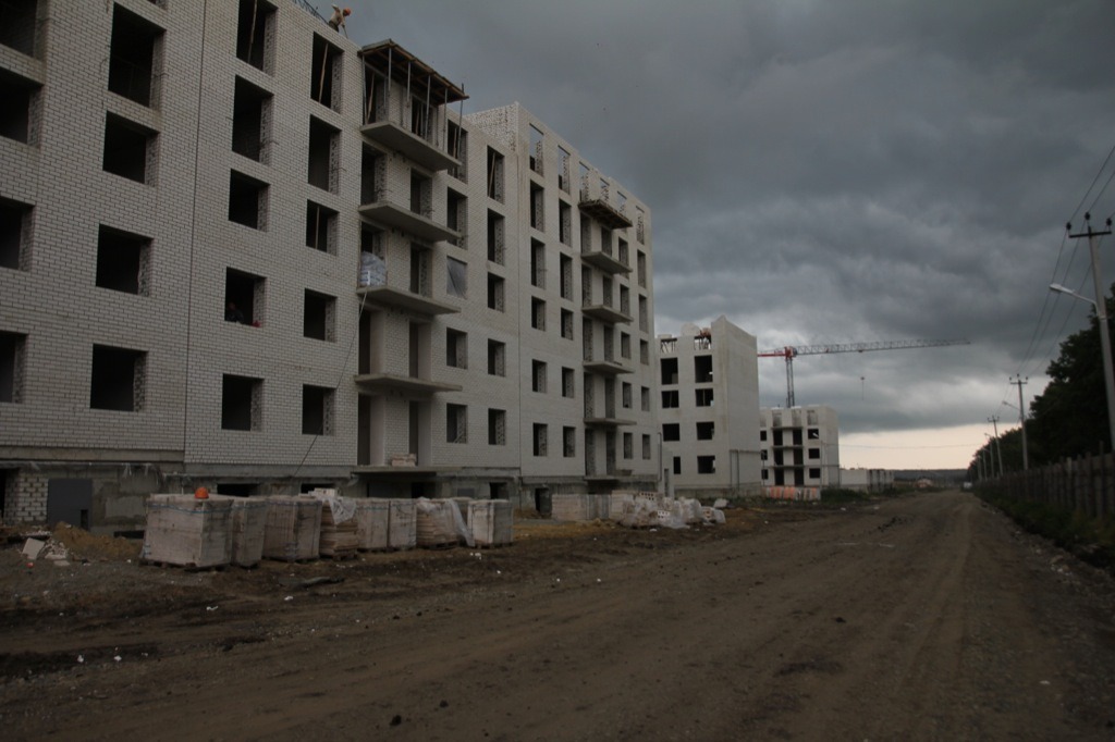 Ход строительства квартир в ЖР Гармония за Май 2014 г.Михайловск