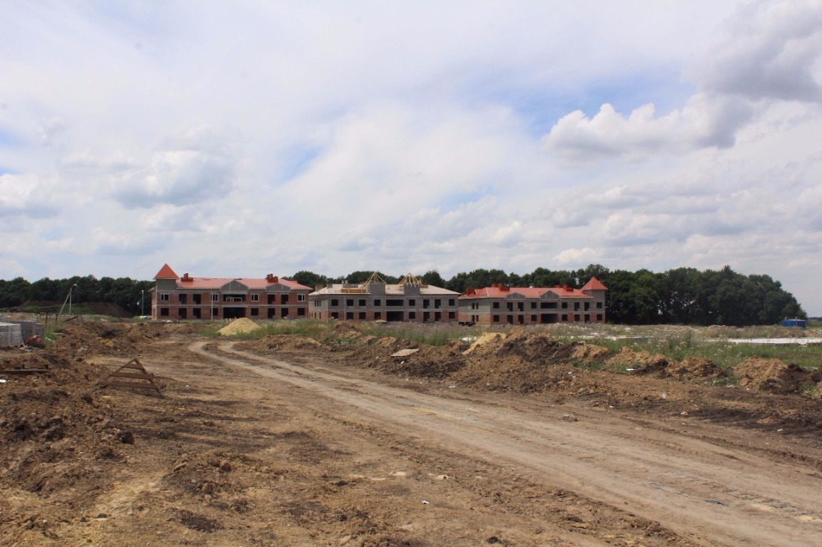 Ход строительства детского сада "Гармошка" в ЖР Гармония за Июль 2017