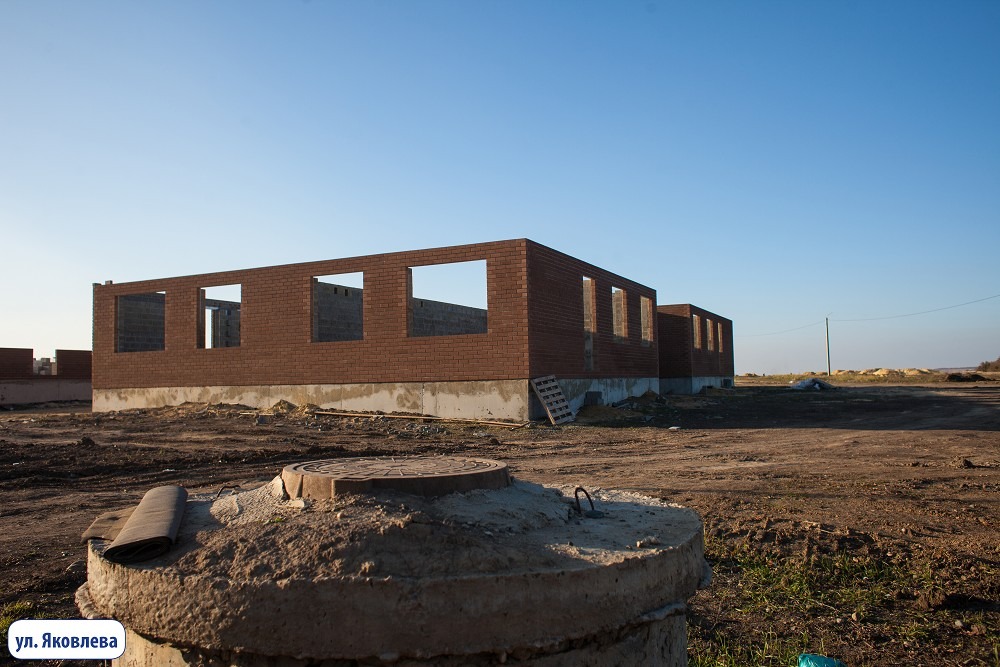 Ход строительства домов в ЖР Гармония за Ноябрь 2018 г.Михайловск