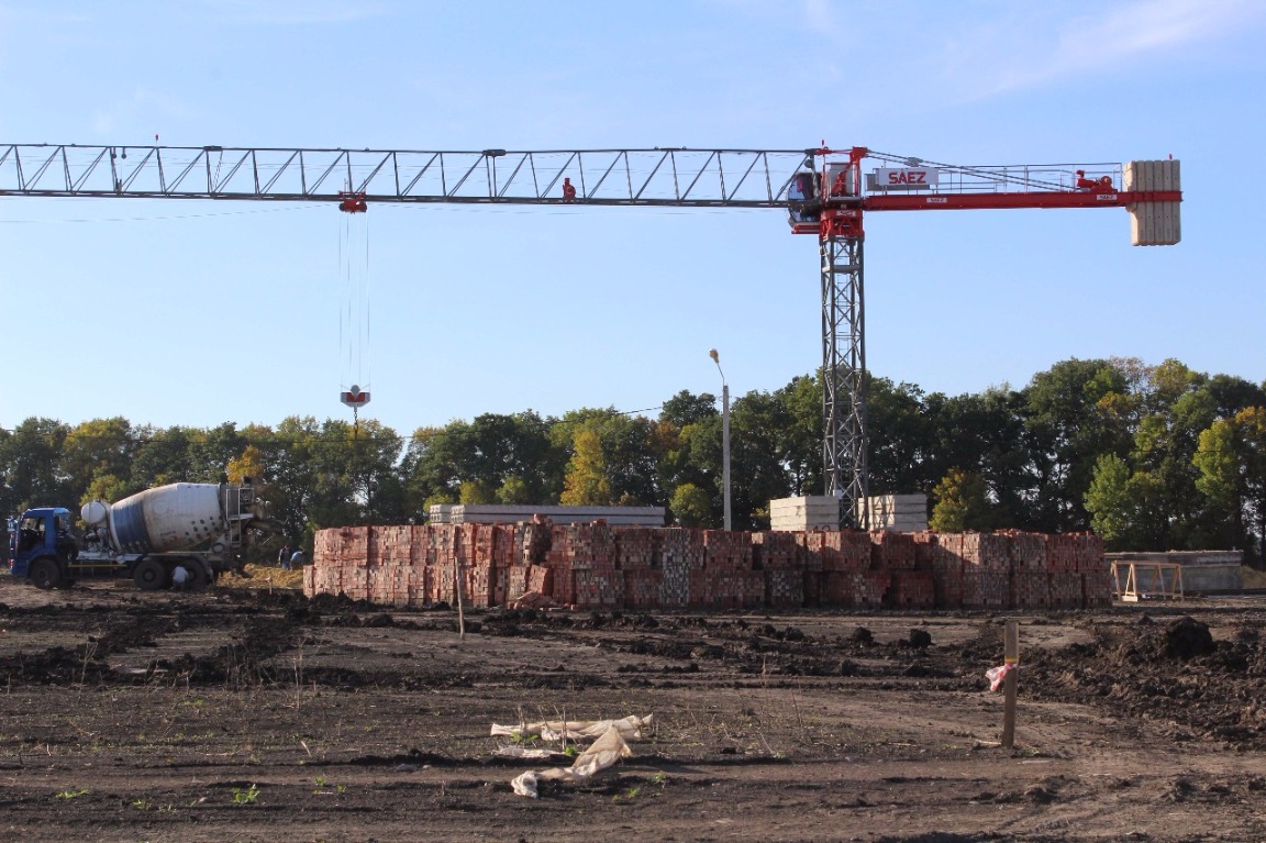 Ход строительства детского сада "Гармошка" в ЖР Гармония за Сентябрь 2016