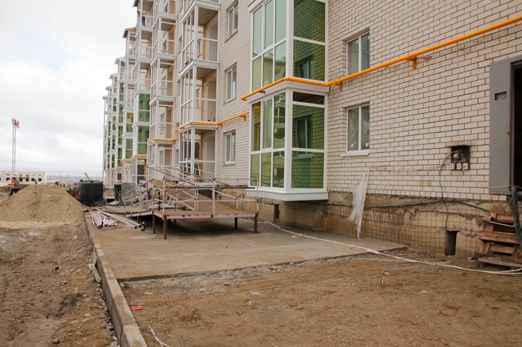 Ход строительства квартир в ЖР Гармония за Октябрь 2014 г.Михайловск