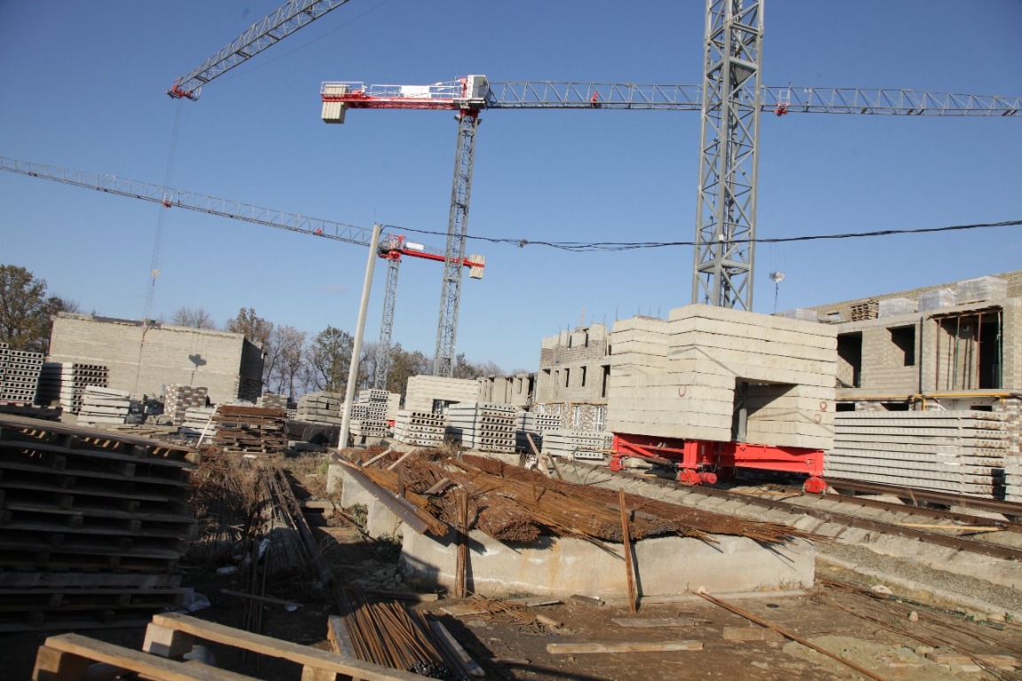 Ход строительства квартир в ЖР Гармония за Сентябрь 2020 г.Михайловск