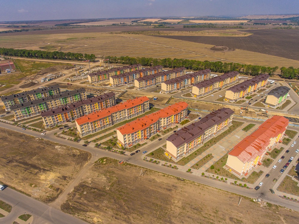 Ход строительства квартир в ЖР Гармония за Август 2020 г.Михайловск