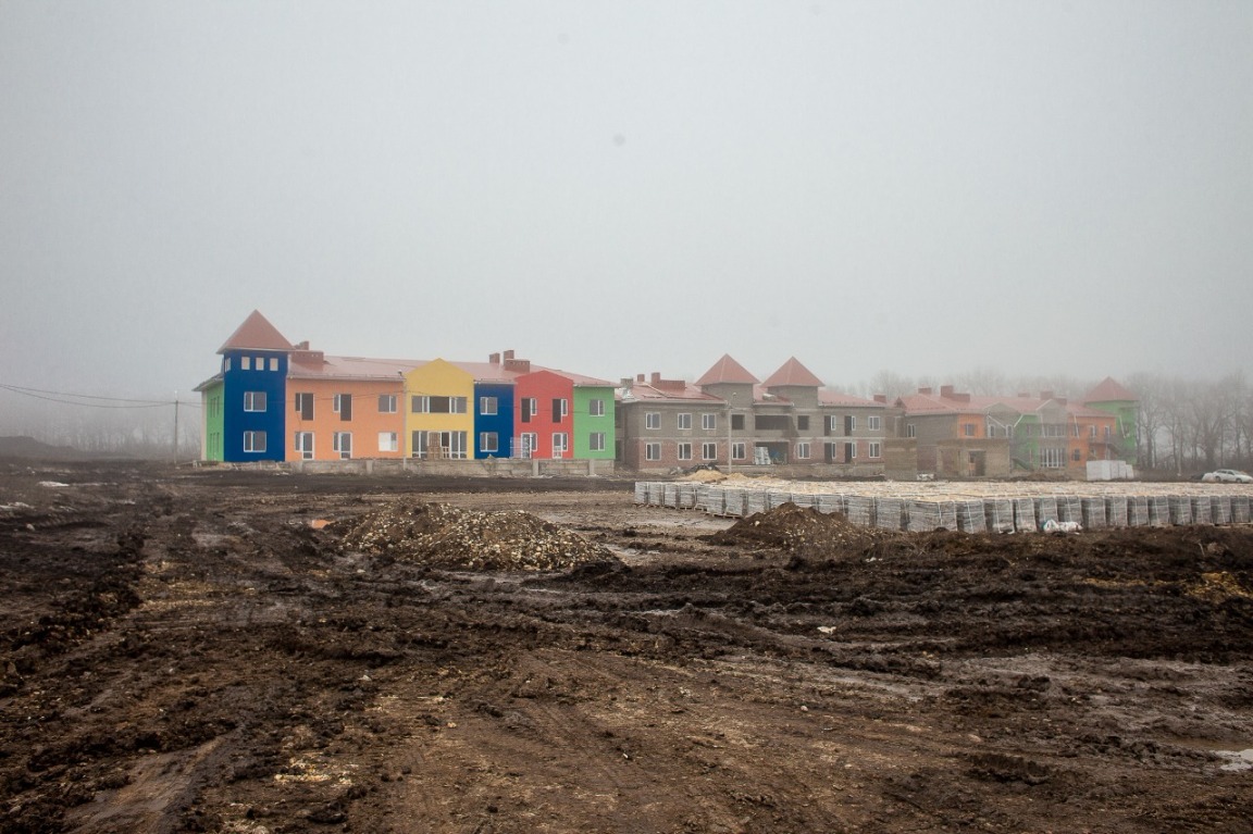 Ход строительства детского сада "Гармошка" в ЖР Гармония за Февраль 2018
