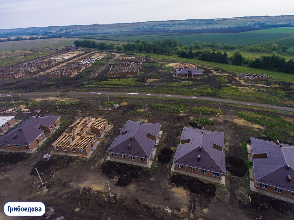 Ход строительства домов в ЖР Гармония за Июнь 2019 г.Михайловск