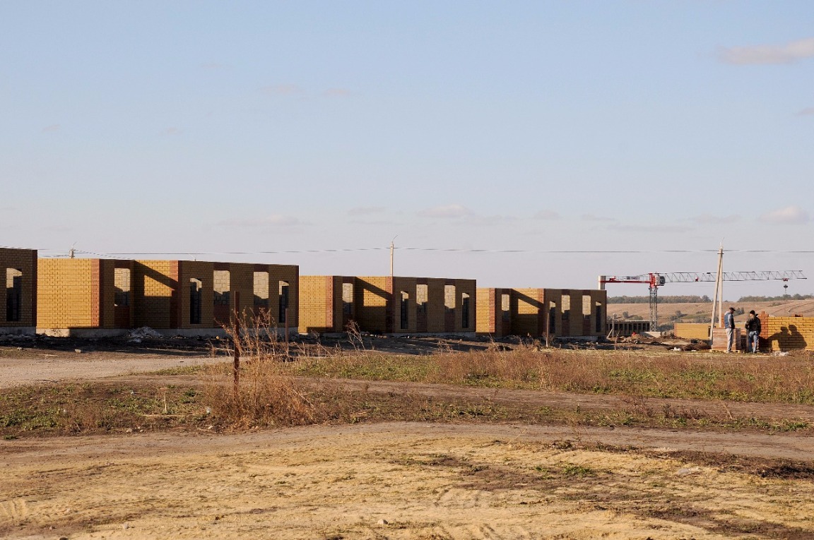 Ход строительства домов в ЖР Гармония за Сентябрь 2017 г.Михайловск