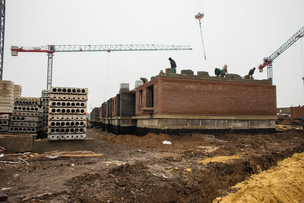 Ход строительства квартир в ЖР Гармония за Февраль 2019 г.Михайловск