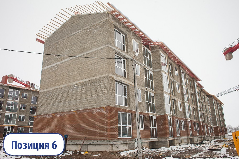 Ход строительства квартир в ЖР Гармония за Январь 2019 г.Михайловск