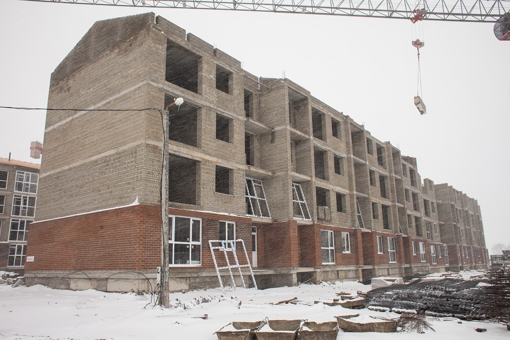 Ход строительства квартир в ЖР Гармония за Декабрь 2018 г.Михайловск