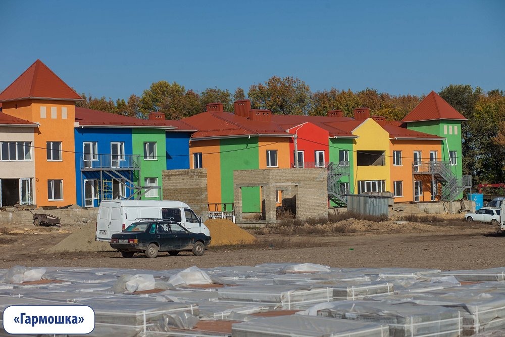 Ход строительства детского сада "Гармошка" в ЖР Гармония за Октябрь 2018