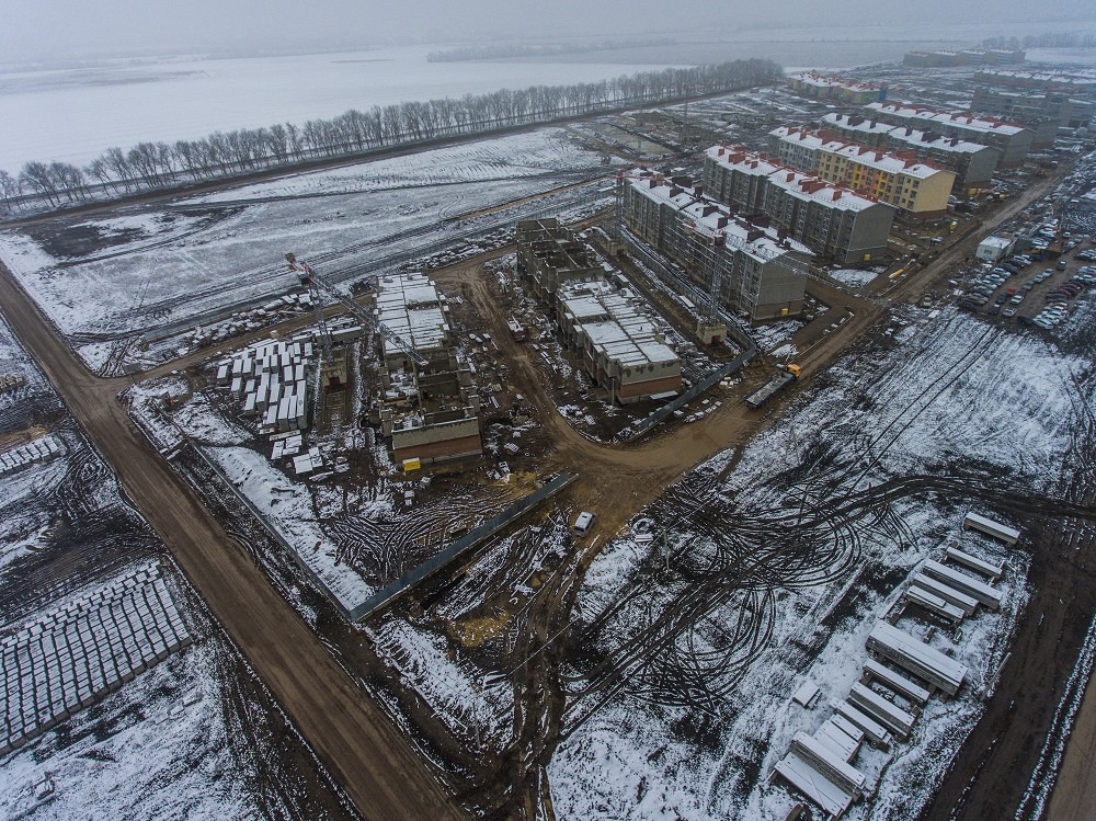 Ход строительства квартир в ЖР Гармония за Март 2019 г.Михайловск