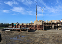 Ход строительства Храм святого великомученика Артемия. Сентябрь 2016