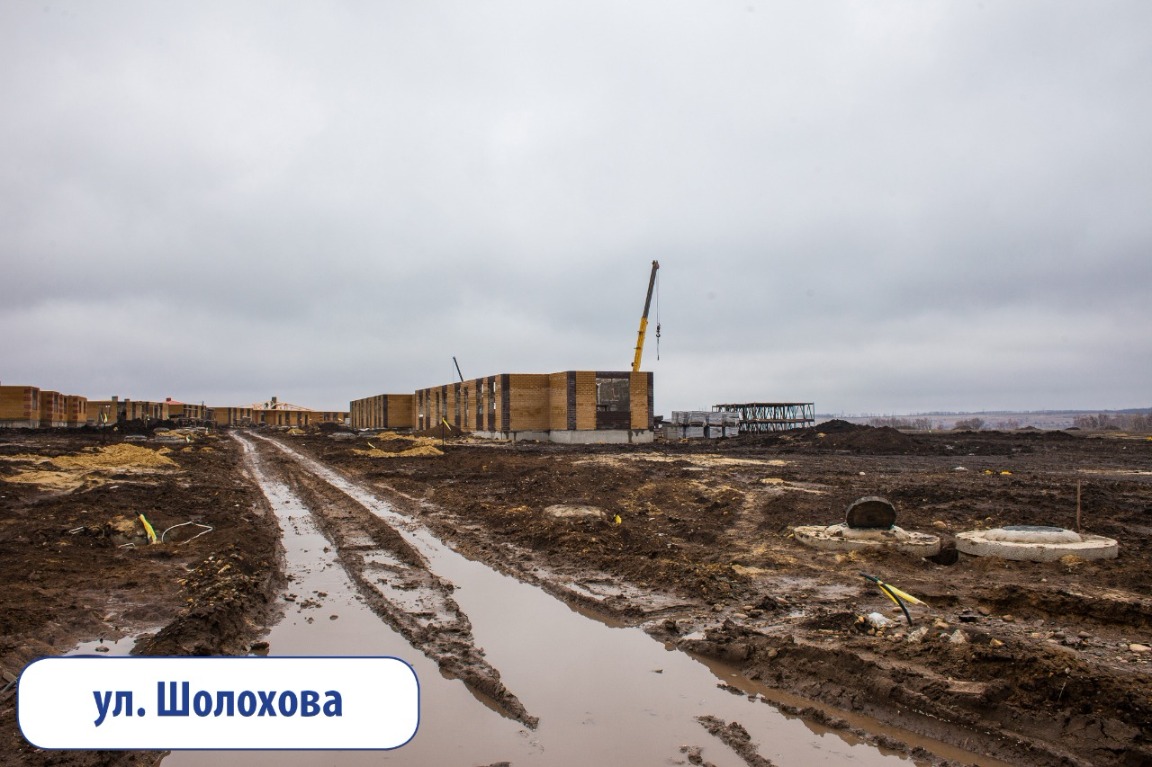 Ход строительства домов в ЖР Гармония за Март 2018 г.Михайловск