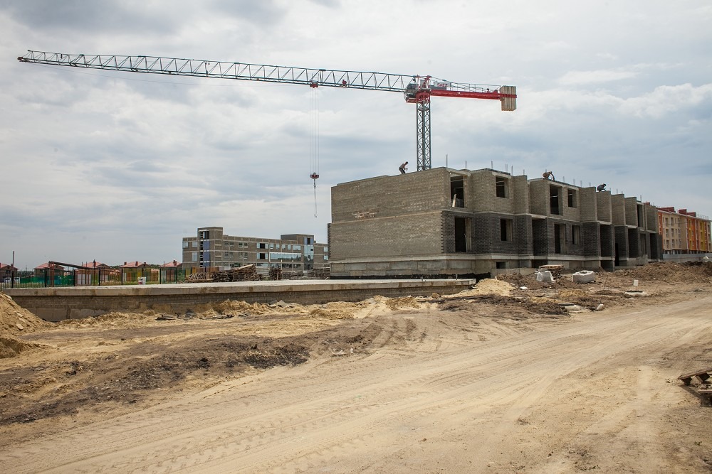 Ход строительства квартир в ЖР Гармония за Июнь 2019 г.Михайловск