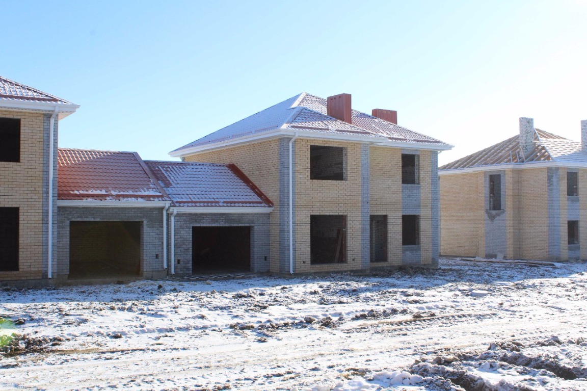 Ход строительства домов в ЖР Гармония за Февраль 2017 г.Михайловск