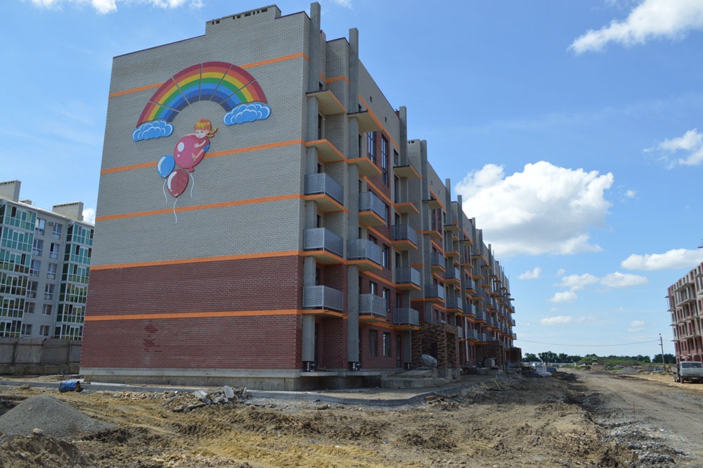 Ход строительства квартир в ЖР Гармония за Июнь 2021 г.Михайловск