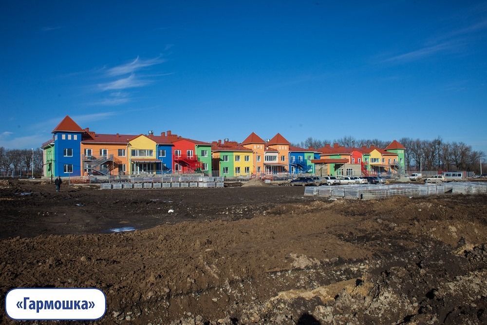 Ход строительства детского сада "Гармошка" в ЖР Гармония за Февраль 2019