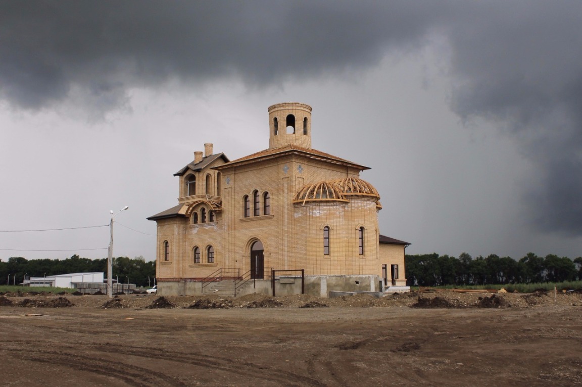 Ход строительства Храма св. вмч. Артемия в ЖР Гармония за Июнь 2017