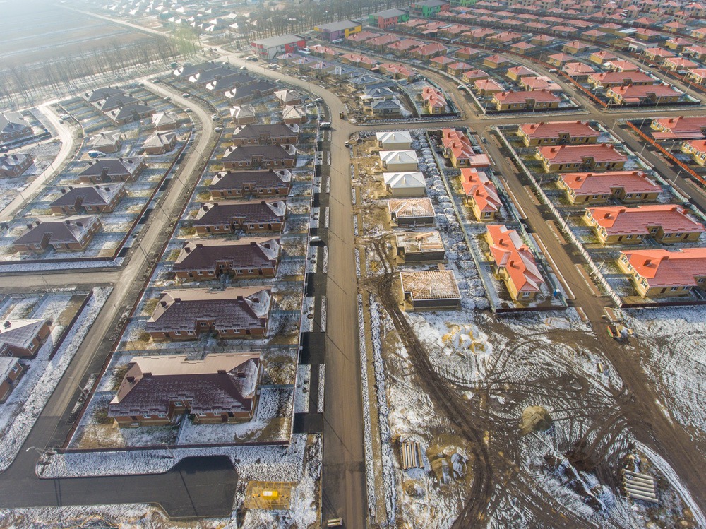 Ход строительства домов в ЖР Гармония за Декабрь 2019 г.Михайловск