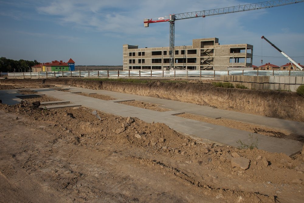 Ход строительства квартир в ЖР Гармония за Сентябрь 2018 г.Михайловск