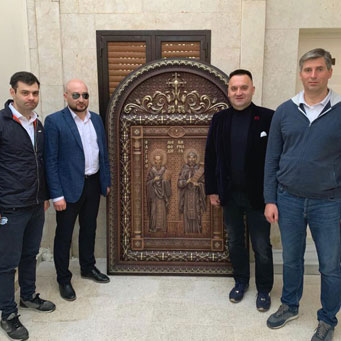 Более 20 икон «Православной мастерской Захарченко» передадут в дар церквям Сирии