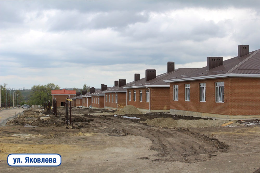 Ход строительства домов в ЖР Гармония за Апрель 2020 г.Михайловск