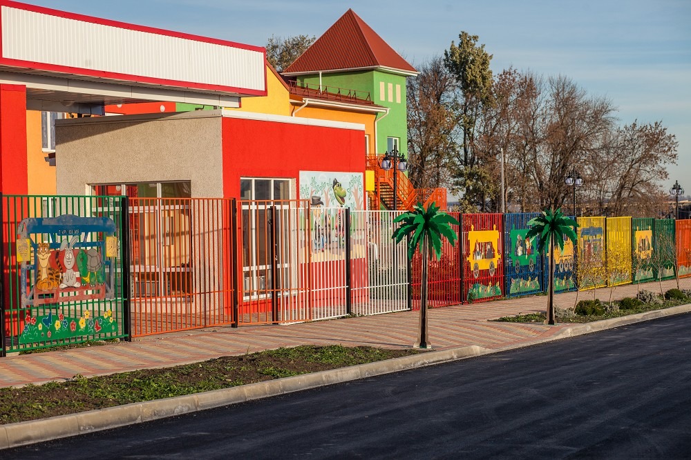 Ход строительства детского сада "Гармошка" в ЖР Гармония за Октябрь 2019