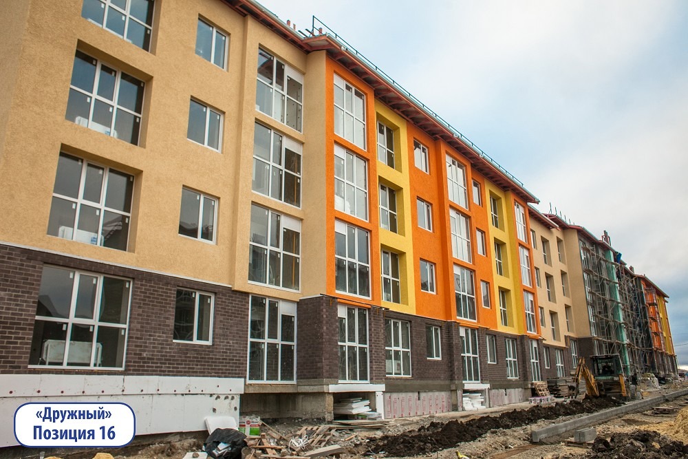 Ход строительства квартир в ЖР Гармония за Ноябрь 2019 г.Михайловск