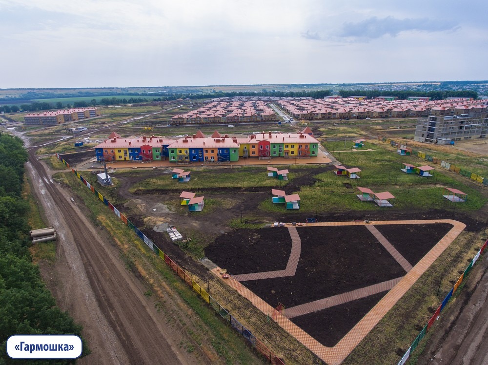 Ход строительства детского сада "Гармошка" в ЖР Гармония за Июнь 2019