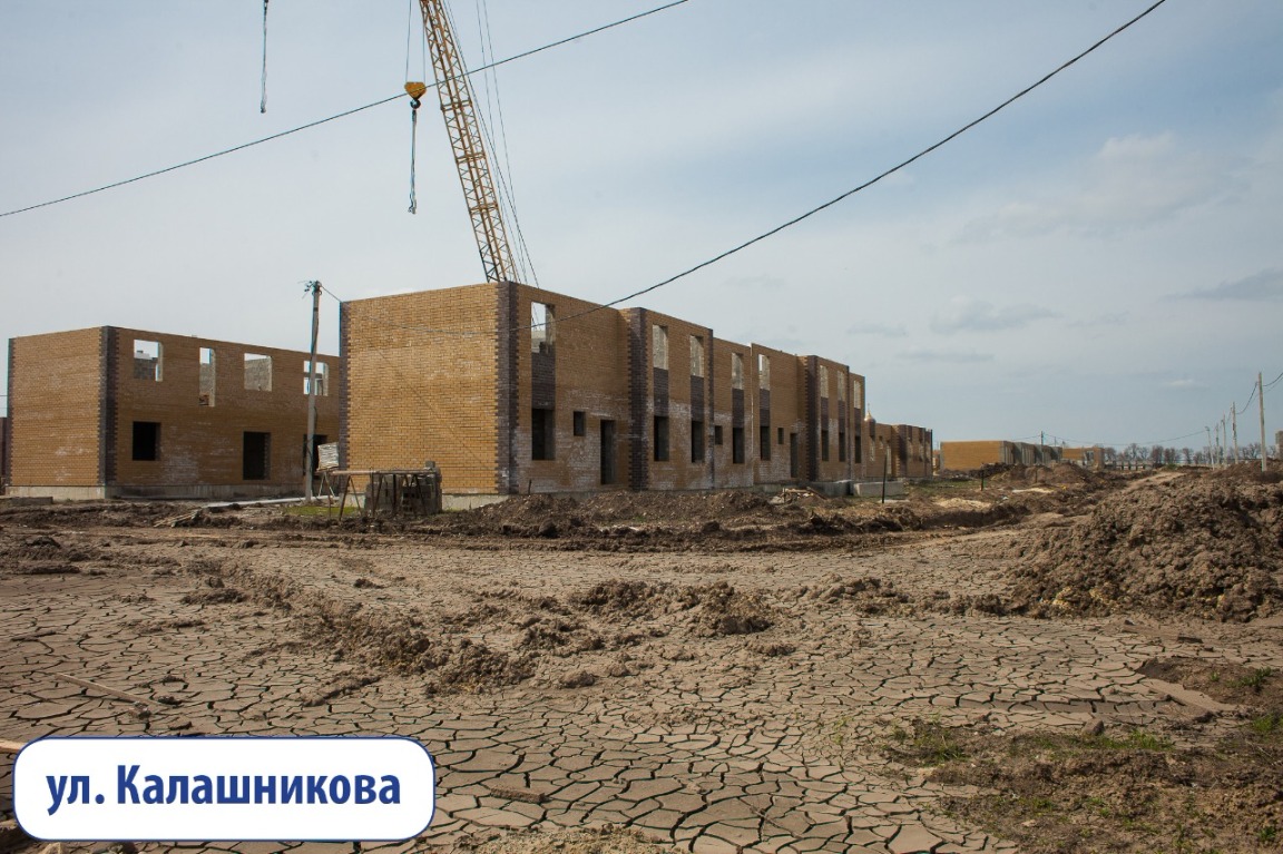 Ход строительства домов в ЖР Гармония за Апрель 2018 г.Михайловск