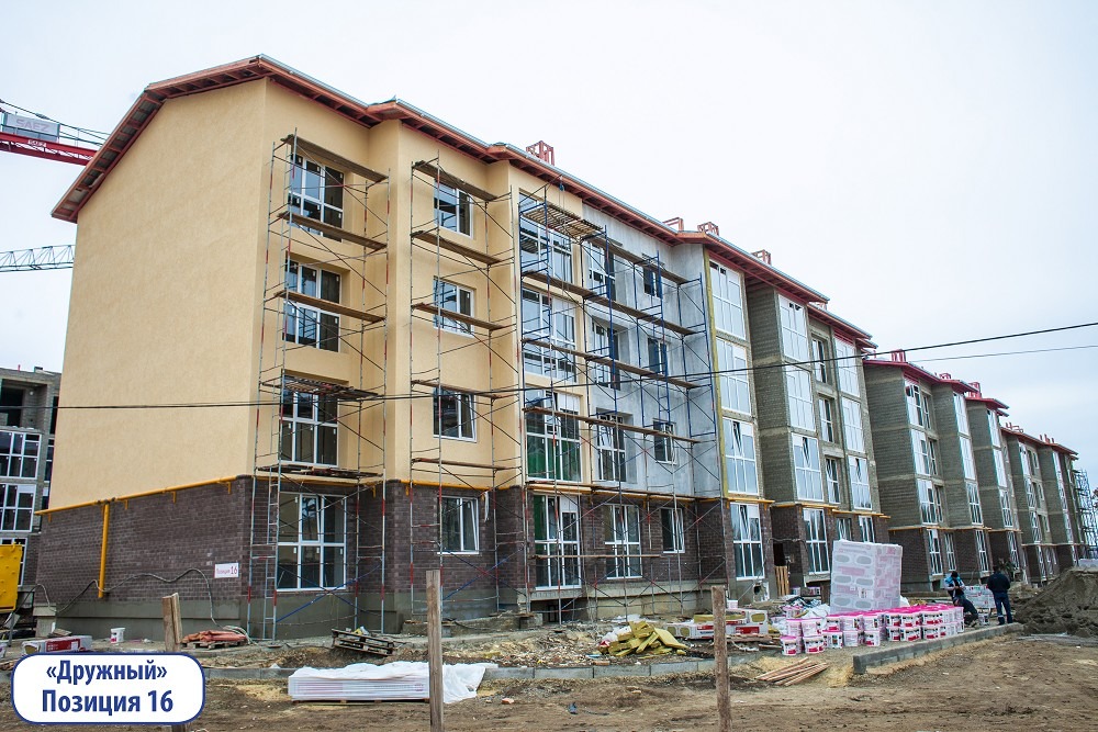 Ход строительства квартир в ЖР Гармония за Октябрь 2019 г.Михайловск