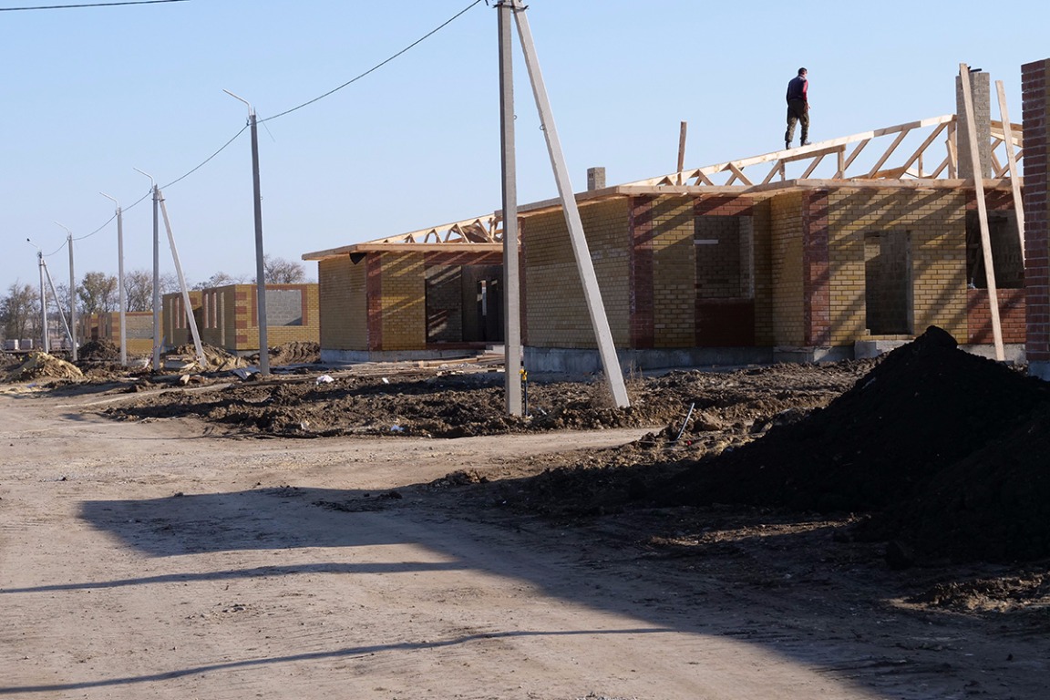 Ход строительства домов в ЖР Гармония за Ноябрь 2017 г.Михайловск